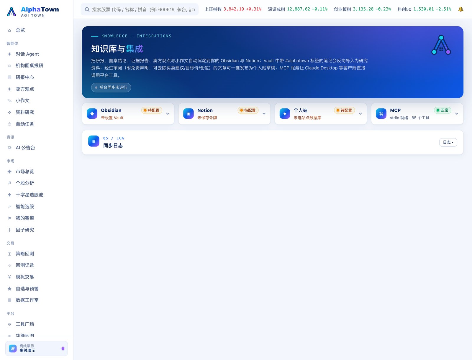 知识库与集成:Obsidian / Notion / 个人站